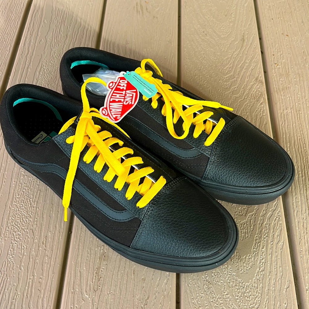 Custom made Black Vans Men’s size 11